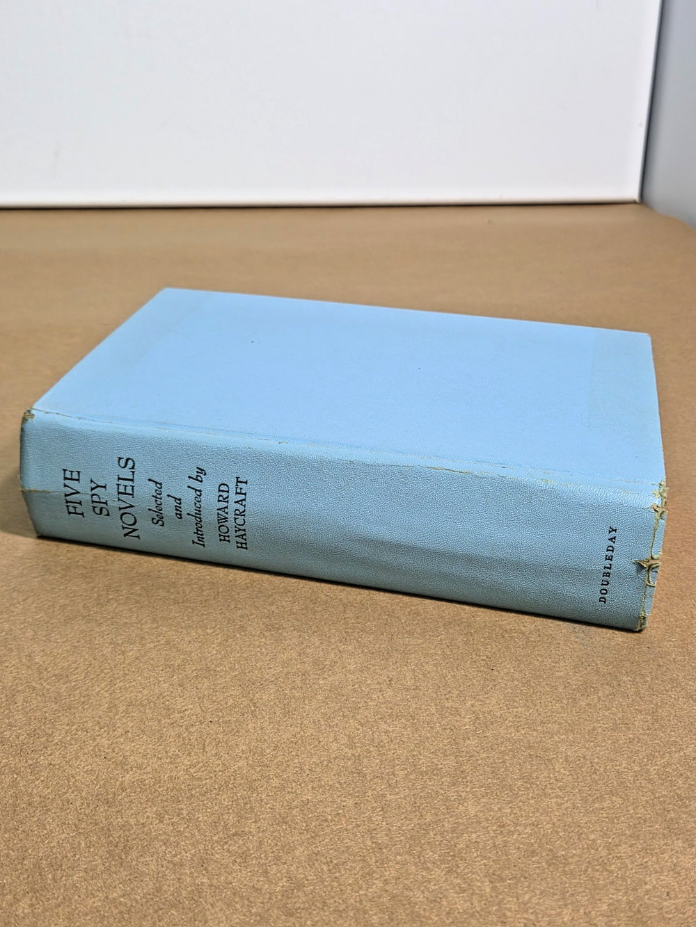1962 Five Spy Novels Anthology - Haycraft Selection: Buchan, Ambler & More